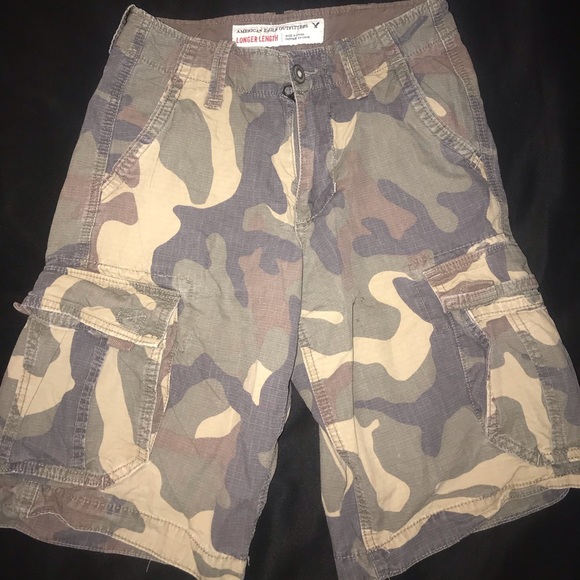 American Eagle Outfitters Shorts American Eagle Camo Cargo Shorts